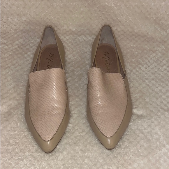 Matisse Alex Womens Flats Beige Pointed Toe Flats Womens Shoes Slip On Size 10 - Picture 3 of 11
